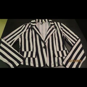 Striped Blazer
